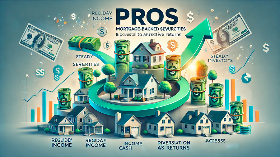 Pros of mortgage-backed
